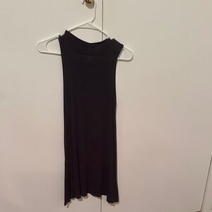 Xhilaration Grey/Black High Neck Dress
